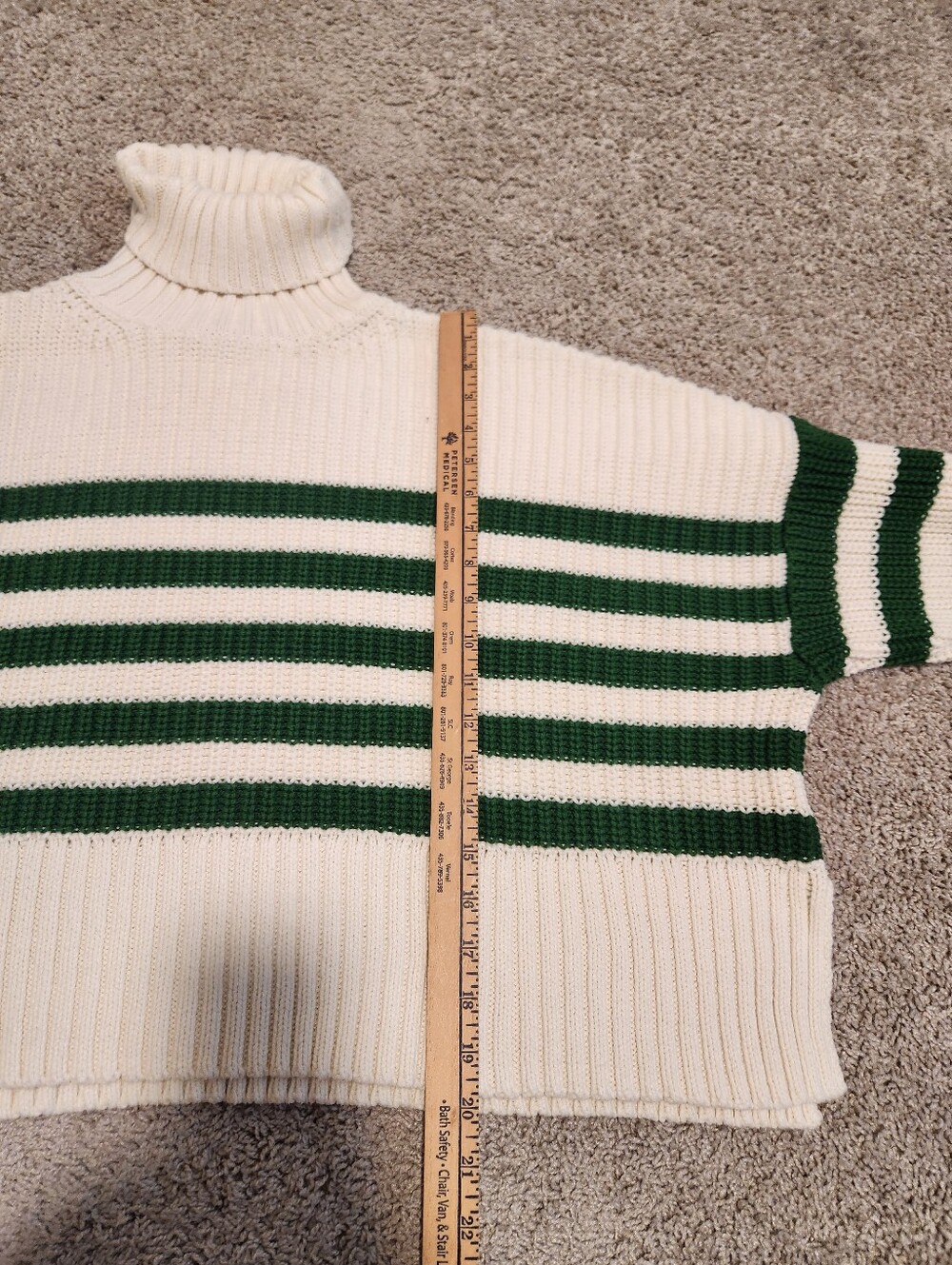 Madewell Wide Rib Turtleneck Sweater Size XXL - Picture 7 of 7